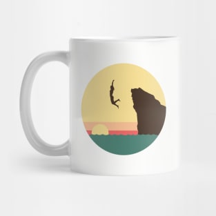 Cliff Jumping Mug